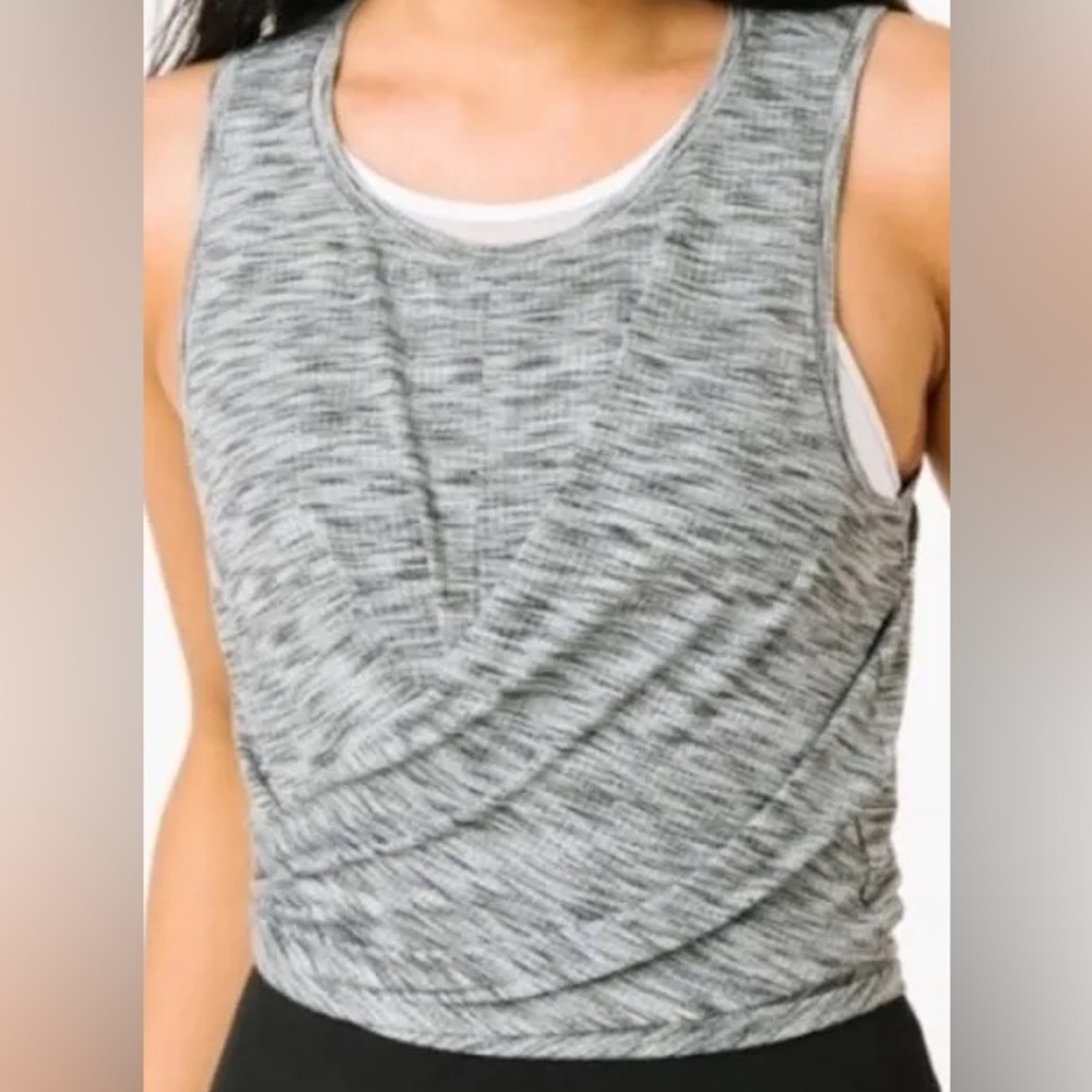 Zyia Infinity wrap crop top